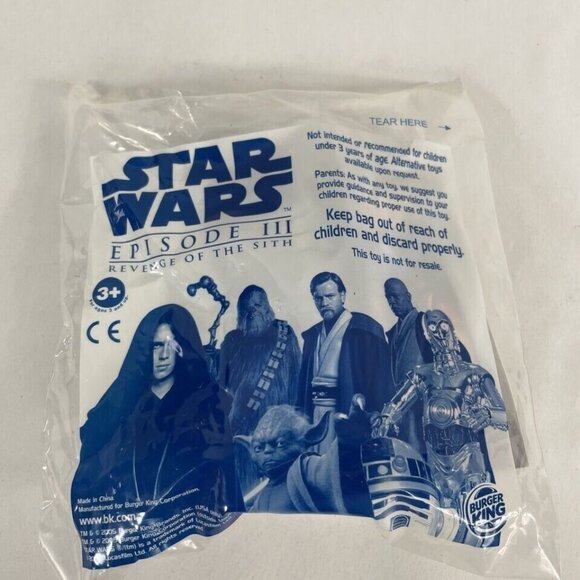 2005 Burger King Star Wars Episode III Revenge of the Sith Boba Fett Sealed - Picture 7 of 9